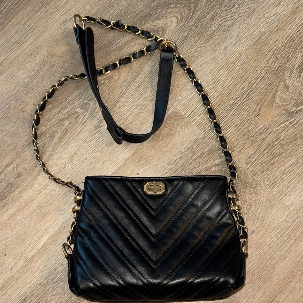 Amazon- Elegant Black Quilted Shoulder Bag